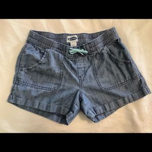 Old navy girl shorts lightweight jean